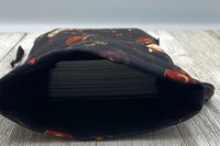 Witchy Cat Tarot Bag/ Custom Tarot Pouch/ Keepsake Bag / Drawstring Bag / Oracle Bag / Crystal Bag / Tarot Pouch / Cosmetic Bag