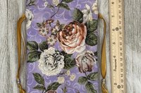 Floral Tarot Bag/ Custom Tarot Bag/ Keepsake Bag / Drawstring Bag / Oracle Bag / Jewelry Bag / Crystal Bag / Gift Bag / Tarot Pouch