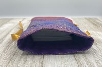Ombre Floral Tarot Bag/ Custom Tarot Bag/ Keepsake Bag / Drawstring Bag / Oracle Bag / Jewelry Bag / Crystal Bag / Gift Bag / Tarot Pouch