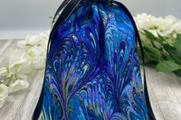 Swirls Tarot Bag/ Custom Tarot Pouch/ Keepsake Bag / Drawstring Bag / Oracle Bag / Crystal Bag / Tarot Pouch / Cosmetic Bag