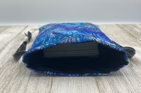 Swirls Tarot Bag/ Custom Tarot Pouch/ Keepsake Bag / Drawstring Bag / Oracle Bag / Crystal Bag / Tarot Pouch / Cosmetic Bag