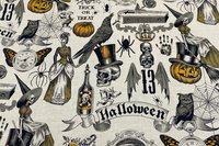 Halloween Altar Cloth, Tarot Cloth, Altar Decor, Double Sided Altar Cloth, Wall Hanging, Dice Mat, Centerpiece