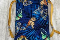 Butterfly Tarot Bag/ Custom Tarot Pouch/ Keepsake Bag / Drawstring Bag / Oracle Bag / Crystal Bag / Tarot Pouch / Cosmetic Bag