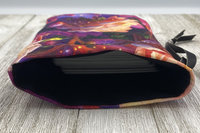 Rose Tarot Bag/ Custom Tarot Bag/ Keepsake Bag / Drawstring Bag / Oracle Bag / Jewelry Bag / Crystal Bag / Gift Bag / Tarot Pouch