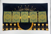 Minimalist Sun Altar Cloth, Tarot Cloth, Altar Decor, Double Sided Altar Cloth, Wall Hanging, Dice Mat, Centerpiece