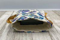 Floral Tarot Bag/ Custom Tarot Bag/ Keepsake Bag / Drawstring Bag / Oracle Bag / Jewelry Bag / Crystal Bag / Gift Bag / Tarot Pouch