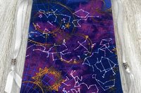 Constellations Tarot Bag/ Custom Tarot Pouch/ Keepsake Bag / Drawstring Bag / Oracle Bag / Crystal Bag / Tarot Pouch / Cosmetic Bag