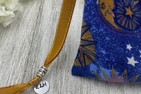 Sun Tarot Bag/ Custom Tarot Pouch/ Keepsake Bag / Drawstring Bag / Oracle Bag / Crystal Bag / Tarot Pouch / Cosmetic Bag