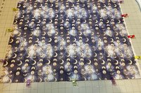 Moon Phase Altar Cloth, Tarot Cloth, Altar Decor, Double Sided Altar Cloth, Wall Hanging, Dice Mat, Centerpiece