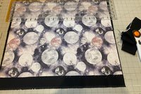 Moons Altar Cloth, Tarot Cloth, Altar Decor, Double Sided Altar Cloth, Wall Hanging, Dice Mat, Centerpiece