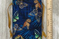 Butterfly Tarot Bag/ Custom Tarot Pouch/ Keepsake Bag / Drawstring Bag / Oracle Bag / Crystal Bag / Tarot Pouch / Cosmetic Bag