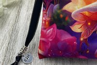 Rose Tarot Bag/ Custom Tarot Bag/ Keepsake Bag / Drawstring Bag / Oracle Bag / Jewelry Bag / Crystal Bag / Gift Bag / Tarot Pouch