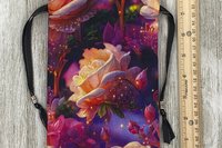 Rose Tarot Bag/ Custom Tarot Bag/ Keepsake Bag / Drawstring Bag / Oracle Bag / Jewelry Bag / Crystal Bag / Gift Bag / Tarot Pouch