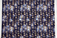 Moon Phase Altar Cloth, Tarot Cloth, Altar Decor, Double Sided Altar Cloth, Wall Hanging, Dice Mat, Centerpiece