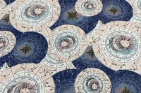Constellation Sun Moon Altar Cloth, Tarot Cloth, Altar Decor, Double Sided Altar Cloth, Wall Hanging, Dice Mat, Centerpiece