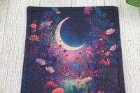 MINI Altar Cloth - Moon Garden, Traveling Altar Cloth, Portable Altar Cloth, Small Spaces Altar, Home Office Altar