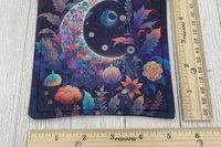 MINI Altar Cloth - Moon Garden, Traveling Altar Cloth, Portable Altar Cloth, Small Spaces Altar, Home Office Altar