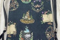 Witchy Tarot Bag/ Custom Tarot Pouch/ Keepsake Bag / Drawstring Bag / Oracle Bag / Crystal Bag / Tarot Pouch / Cosmetic Bag