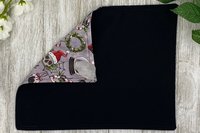 MINI Altar Cloth - Creepy Christmas, Traveling Altar Cloth, Portable Altar Cloth, Small Spaces Altar, Home Office Altar