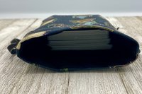 Witchy Tarot Bag/ Custom Tarot Pouch/ Keepsake Bag / Drawstring Bag / Oracle Bag / Crystal Bag / Tarot Pouch / Cosmetic Bag