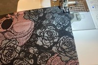 Skulls Altar Cloth, Tarot Cloth, Altar Decor, Double Sided Altar Cloth, Wall Hanging, Dice Mat, Centerpiece