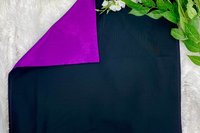 Faux Silk Dupioni Purple Altar Cloth, Tarot Cloth, Altar Decor, Double Sided Altar Cloth, Wall Hanging, Dice Mat, Centerpiece