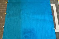 Faux Silk Dupioni Blue Altar Cloth, Tarot Cloth, Altar Decor, Double Sided Altar Cloth, Wall Hanging, Dice Mat, Centerpiece
