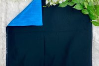 Faux Silk Dupioni Blue Altar Cloth, Tarot Cloth, Altar Decor, Double Sided Altar Cloth, Wall Hanging, Dice Mat, Centerpiece