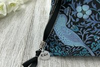 William Morris Tarot Bag/ Custom Tarot Bag/ Keepsake Bag / Drawstring Bag / Oracle Bag / Jewelry Bag / Crystal Bag / Gift Bag / Tarot Pouch