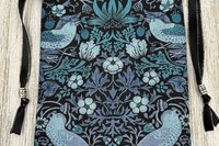 William Morris Tarot Bag/ Custom Tarot Bag/ Keepsake Bag / Drawstring Bag / Oracle Bag / Jewelry Bag / Crystal Bag / Gift Bag / Tarot Pouch