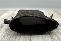 Skull Snake Tarot Bag/ Custom Tarot Pouch/ Keepsake Bag / Drawstring Bag / Oracle Bag / Crystal Bag / Tarot Pouch / Cosmetic Bag