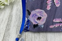Floral Tarot Bag/ Custom Tarot Bag/ Keepsake Bag / Drawstring Bag / Oracle Bag / Jewelry Bag / Crystal Bag / Gift Bag / Tarot Pouch