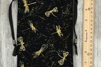 Dragonfly Tarot Bag/ Custom Tarot Pouch/ Keepsake Bag / Drawstring Bag / Oracle Bag / Crystal Bag / Tarot Pouch / Cosmetic Bag