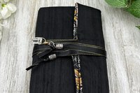 Reversible Silk Lined Tarot Wrap/ William Morris Tarot Wrap / Tarot Supplies / Tarot Deck Storage / Tarot Cloth / Tarot Supplies / Altar