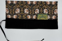 Reversible Silk Lined Tarot Wrap/ William Morris Tarot Wrap / Tarot Supplies / Tarot Deck Storage / Tarot Cloth / Tarot Supplies / Altar