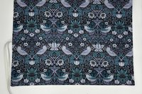 Reversible Silk Lined Tarot Wrap/ William Morris Tarot Wrap / Tarot Supplies / Tarot Deck Storage / Tarot Cloth / Tarot Supplies / Altar