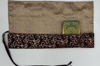 Reversible Silk Lined Tarot Wrap/ Swirls Tarot Wrap / Tarot Supplies / Tarot Deck Storage / Tarot Cloth / Tarot Supplies / Altar