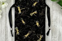 Dragonfly Tarot Bag/ Custom Tarot Pouch/ Keepsake Bag / Drawstring Bag / Oracle Bag / Crystal Bag / Tarot Pouch / Cosmetic Bag