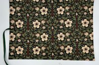 Reversible Silk Lined Tarot Wrap/ William Morris Tarot Wrap / Tarot Supplies / Tarot Deck Storage / Tarot Cloth / Tarot Supplies / Altar