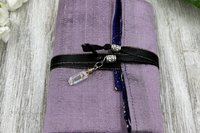 Reversible Silk Lined Tarot Wrap/ Celestial Tarot Wrap / Tarot Supplies / Tarot Deck Storage / Tarot Cloth / Tarot Supplies / Altar