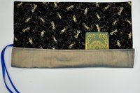 Reversible Silk Lined Tarot Wrap/ Dragonfly Tarot Wrap / Tarot Supplies / Tarot Deck Storage / Tarot Cloth / Tarot Supplies / Altar