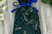 Firefly Tarot Bag/ Custom Tarot Pouch/ Keepsake Bag / Drawstring Bag / Oracle Bag / Crystal Bag / Tarot Pouch / Cosmetic Bag