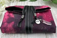 Reversible Cotton Lined Tarot Wrap/ Galaxy Tarot Wrap / Tarot Supplies / Tarot Deck Storage / Tarot Cloth / Tarot Supplies / Altar