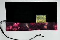Reversible Cotton Lined Tarot Wrap/ Galaxy Tarot Wrap / Tarot Supplies / Tarot Deck Storage / Tarot Cloth / Tarot Supplies / Altar