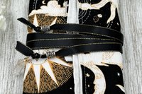 Reversible Silk Lined Tarot Wrap/ Sun Tarot Wrap / Tarot Supplies / Tarot Deck Storage / Tarot Cloth / Tarot Supplies / Altar