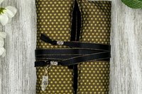 Reversible Silk Tarot Wrap/ Tarot Wrap / Tarot Supplies / Tarot Deck Storage / Tarot Cloth / Tarot Supplies / Altar