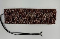 Reversible Silk Lined Tarot Wrap/ Swirls Tarot Wrap / Tarot Supplies / Tarot Deck Storage / Tarot Cloth / Tarot Supplies / Altar