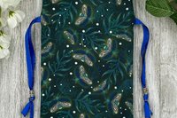 Firefly Tarot Bag/ Custom Tarot Pouch/ Keepsake Bag / Drawstring Bag / Oracle Bag / Crystal Bag / Tarot Pouch / Cosmetic Bag