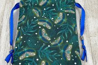 Firefly Tarot Bag/ Custom Tarot Pouch/ Keepsake Bag / Drawstring Bag / Oracle Bag / Crystal Bag / Tarot Pouch / Cosmetic Bag