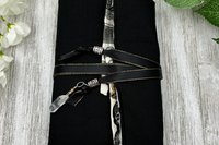 Reversible Cotton Lined Tarot Wrap/ HalloweenTarot Wrap / Tarot Supplies / Tarot Deck Storage / Tarot Cloth / Tarot Supplies / Altar